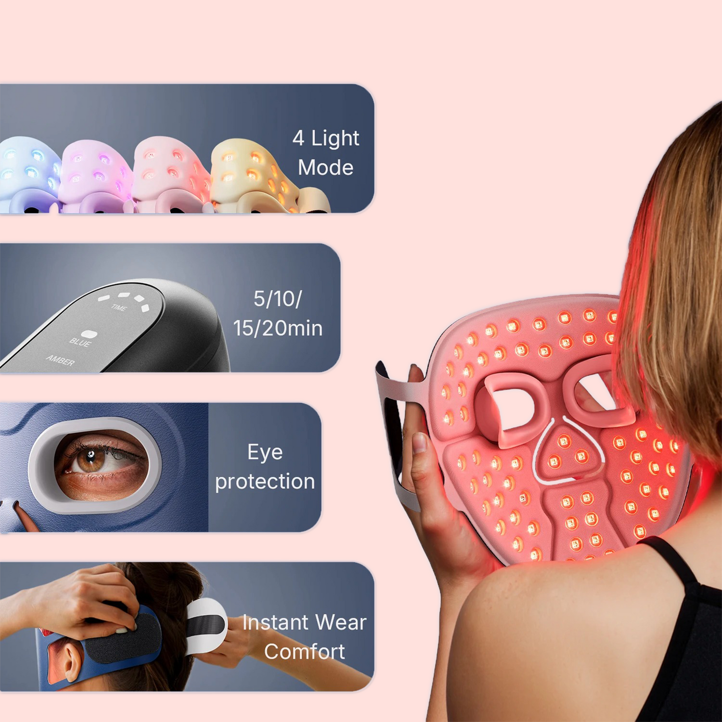 Hello Face Red Light Therapy Mask