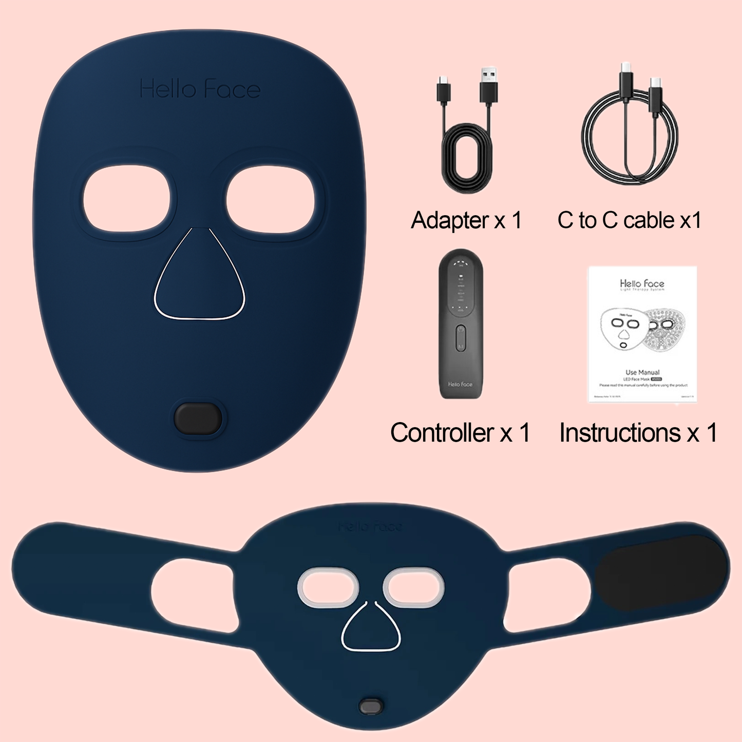 Hello Face Red Light Therapy Mask
