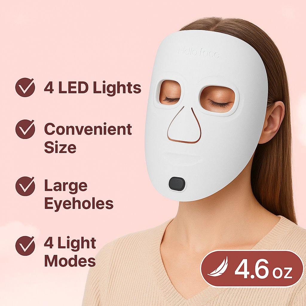Hello Face Red Light Therapy Mask